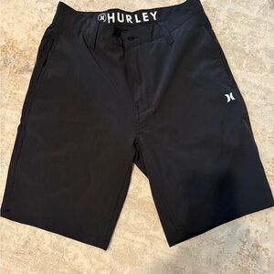 Hurley Men's Black Athletic Shorts size 30